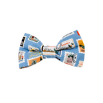 'POSTCARD FROM ...' DOG BOW TIE