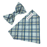 'SHORE PLAID' DOG BOW TIE