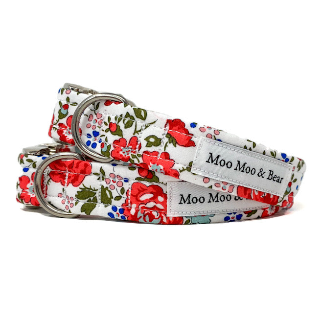 LIBERTY OF LONDON FELICITE DOG COLLAR FLOWER