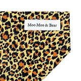 'WILD THING' LEOPARD PRINT DOG BANDANA